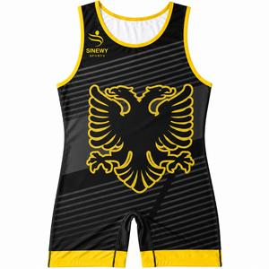 Traje de Lucha Deportivo Morado de Alto Rendimiento, Diseño de Logotipo Personalizado, Colores y Tallas del Equipo Disponibles - Product Image 2