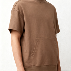 Camiseta Extra Grande Personalizada para Hombre, con Logotipo Impreso, 100% Algodón, Tallas Grandes, Camiseta Holgada de Moda Otoñal para Hombre - Product Image 1