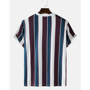 Camiseta de Hombre de Estilo Urbano, Tejida con Mezcla de Algodón de Dos Colores, Ecológica, Transpirable, Personalizada, al por Mayor, Fabricada en Pakistán - Product Image 2