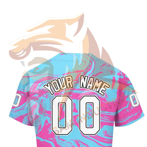 Maillot de baseball sur mesure de haute qualité pour adultes, prix raisonnable, design de logo personnalisé - Product Image 3