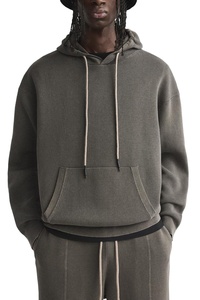 Ensemble de survêtement d'hiver léger et respirant pour homme, jogging d'entraînement, style athlétique, vêtements de rue décontractés, polaire 100% coton - Product Image 5