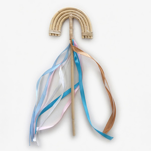 Hermosa varita mágica de juguete, accesorios de disfraz de princesa, precio económico, varitas de hadas de ratán natural - Product Image 2