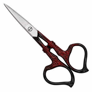 Ciseaux à broder en acier inoxydable, ciseaux à sourcils, ciseaux décoratifs à manche décoré, ciseaux pour travaux manuels - Product Image 1