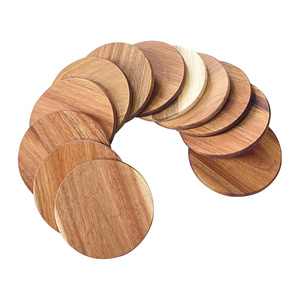 Posavasos de Madera de Diseño Innovador, Posavasos de Madera Elegantes, Posavasos de Bambú, Diseño Moderno con Impresión de Logotipo - Product Image 6