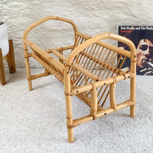 Soporte de mimbre de lujo para periódicos, contenedor de alta calidad para revistas, accesorios de oficina - Product Image 6