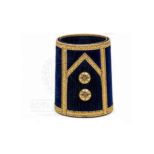 Manchettes maçonniques personnalisées avec tissu lisse, design classique et finition soignée pour vêtements formels et accessoires de mode - Product Image 6