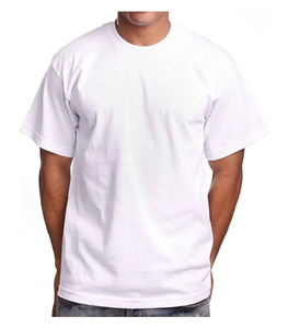 Camisetas de algodón 100% para hombre, fabricadas en Pakistán, de manga corta, informales, con diseño de logotipo personalizado. - Product Image 2