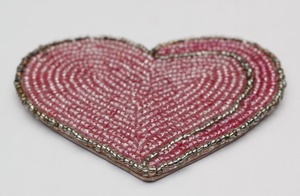 Wholesale Handmade <b>Beaded</b> Embroidery <b>Coasters</b> for Home Decor Stores, Hotels, Restaurants, Cafes, Boutiques and Gift - Product Image 6