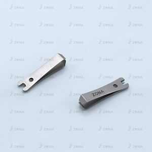 Pinzas de línea de pesca con mosca de acero inoxidable personalizadas con gancho limpiador de ojos herramienta de corte de línea de atado de moscas duradera para pescadores - Product Image 6