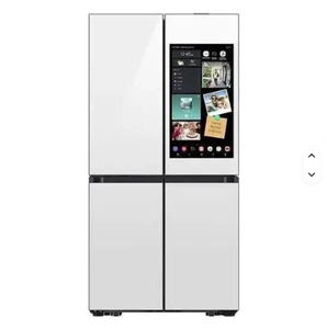 Nuevo Refrigerador Auténtico de 4 Puertas Francesas Bespoke 2025 con Family Hub en Vidrio Blanco Disponible - Product Image 1