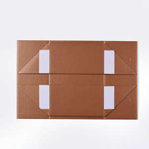 Custom A5 Deep Orange Magnetic Gift <b>Boxes</b> with <b>Removable</b> Ribbon Luxury Packaging Wholesale - Product Image 6