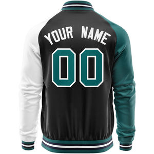 Men's Best Selling Winter Letterman <b>Jacket</b> New Design Custom Color With Stand Collar Streetwear Style - Product Image 4