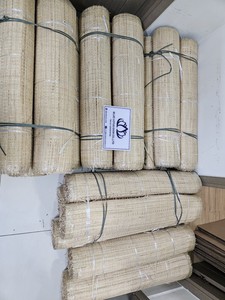 <b>Blue</b> Lotus 100% Natural Rattan Cane Webbing Mesh <b>Roll</b> 2-3M Length Round Shape for Furniture and DIY Projects - Product Image 3