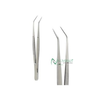 Kit d'instruments manuels d'inspection buccale dentaire comprenant des forceps à pansements en coton et une sonde, 23 instruments de forceps à pansements - Product Image 4