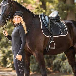 Sous-cuissardes respirantes les plus vendues en gros avec fourrure et poche pour l'équitation sportive, emballage personnalisé, usage équestre régulier - Product Image 5