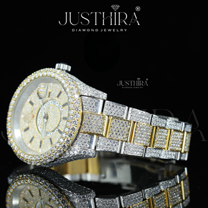 นาฬิกาควอตซ์เพชรโมอิสซาไนต์ขายดีอันดับต้นๆ สำหรับผู้หญิง แฟชั่นเครื่องประดับ กันน้ำ ของขวัญ นาฬิกา มีจำหน่ายจำนวนมาก - Product Image 3