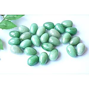 Huevos de Aventurina verde, piedras naturales a granel, artesanía de cristal, rocas de Reiki, Gema de Jade, huevos de Gema Feng Shui - Product Image 1