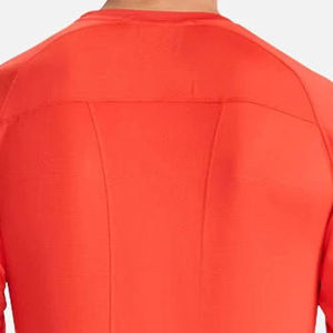 Camiseta de Trabajo de Manga Larga Roja para Hombre, Cuello Redondo, Uniforme de Hospital, KATBROS INDUSTRY, Detección de Agujas - Product Image 5