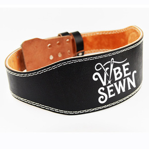 Professional Gym Powerlifting Adjustable Weight Lifting <b>Belt</b> Leather Buckle Custom <b>Size</b> Workout Fitness Training Equipment - Product Image 2