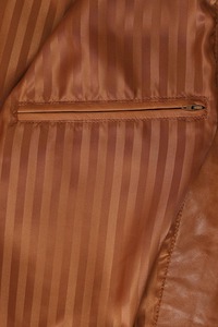 Mens Handmade <b>Lambskin</b> <b>Leather</b> Bomber <b>Jacket</b> Classic Aviator Style Genuine <b>Leather</b> <b>Jacket</b> - Product Image 5