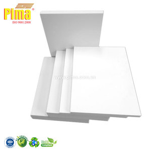 Panneau en mousse PVC WPC blanc sur mesure, épaisseur 18 mm, densité 0,6 g/cm3, polyvinyle expansé pour applications de meubles - Product Image 2