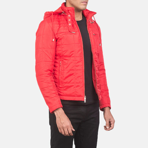 Autumn Winter <b>Men's</b> Thick Puffer <b>Jacket</b> Casual Insulated Coat <b>Men's</b> Winter Quilted Puffer <b>Jacket</b> <b>Warm</b> Cotton Filled Outerwear - Product Image 5