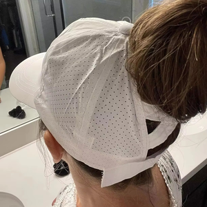 หมวกเบสบอลทรงครอสสำหรับผู้หญิงรุ่นใหม่ปรับปรุงแล้ว หมวกทรงหางม้าสูง หมวกทรงผมมวยสูงแบบปรับได้ หมวกทรง Trucker - Product Image 6