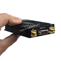 Radio SDR en réseau aérien FHSS Hopping 4W Compact COFDM MIMO 1-100Mbps Liaison de données multi-sauts pour la cartographie et l'inspection à distance des drones
