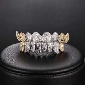 Joyería Dental de Diamantes de Lujo Más Vendida para Fiestas, Eventos y Accesorios de Moda Estilo Hip Hop, Disponible para la Venta - Product Image 3
