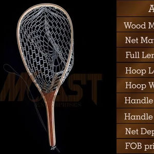 ตาข่ายซิลิโคนพับได้79.5ซม. ตาข่ายประมงพร้อมสวิตช์ล็อกสายพานคลิปหนีบเข็มขัด N02ตกปลาเทราต์ - Product Image 1