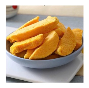 Chips de mangue vietnamien frites, faibles en gras, en sachet, semi-molles, sucrées, naturelles, fruits tropicaux - Product Image 1