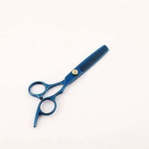 High Quality Stainless Steel <b>Handle</b> Hair Cutting Scissors Thinning <b>Shears</b> Kits Professional 6 Inch Barber Salon Razor Edge - Product Image 4