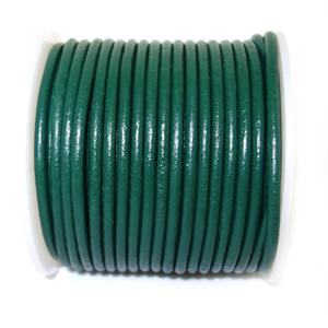 Cordones redondos de cuero de vaca para hacer joyas DIY de 1mm a 8mm, accesorios para pulseras y collares - Product Image 1