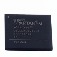 XC6SLX16 2CSG324C Xilinx Spartan 6 LX16 FPGA 14579 Sel Logika 576 Kb Blok RAM 324 Ball CSBGA RoHS Chip IC Logika