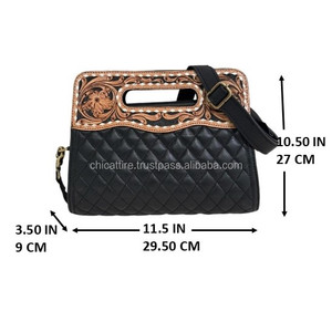 Servicios de personalización directos de fábrica, bolso cruzado de cuero acolchado de alta calidad, bolsos de hombro de lujo - Product Image 2
