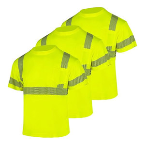 T-shirt de travail en coton épais pour homme, coupe ample, avec poche industrielle, en tissu délavé vintage, pour un style tendance - Product Image 1