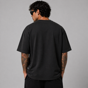 T-shirts de sport épais pour hommes, grandes tailles, style streetwear uni, en promotion, personnalisation possible, fabricant et fournisseur de premier plan - Product Image 5