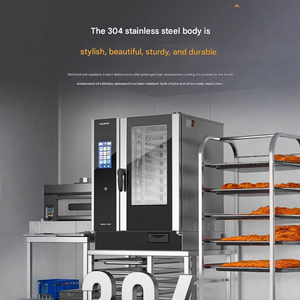 Horno Combinado <span class=keywords><strong>de</strong></span> Grado Comercial con Control <span class=keywords><strong>de</strong></span> Humedad para Panadería y Restaurante - Product Image 1