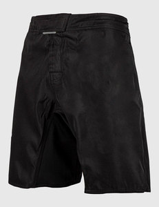 Men's <b>Black</b> <b>Board</b> Shorts Mid Waist Elastic Quick Dry With Pockets Casual Style Solid Color Woven Polyester Fabric - Product Image 1