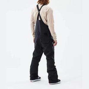 Pantalon de ski coupe-vent en polaire isolé pour homme et femme, polyester/nylon, imperméable, respirant, cargo, snowboard, grande taille - Product Image 4