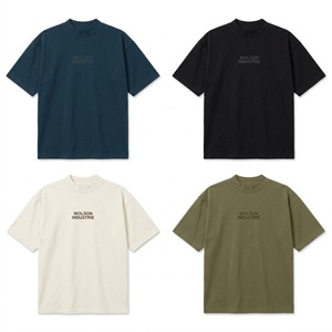 T-shirt de sport en coton à col rond pour femme, doux et confortable, à manches courtes, pour la salle de sport, la course à pied et les activités décontractées - Product Image 4
