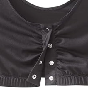 Women Front Closure <b>Wire</b> Free Bra Solid Color Spandex Polyester Full Cup Basic Style All Seasons Machine Washable - Product Image 5