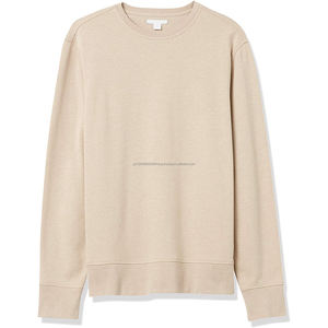 Exportación personalizada de color sólido de manga completa hombres sudadera precio directo de fábrica cómodo liso al por mayor sudaderas para Unisex - Product Image 5