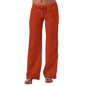 Women's Black <b>Straight</b> <b>Leg</b> Woven <b>Cargo</b> Pants High Waist Zipper Fly Casual Full Length Solid Color Regular Fit Breathable Pants - Product Image 5
