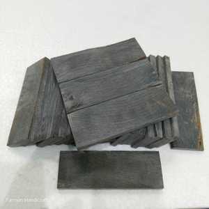 Plaquettes de couteau en corne de buffle et de bœuf noires naturelles, matériau artisanal durable, prix de gros - Product Image 1