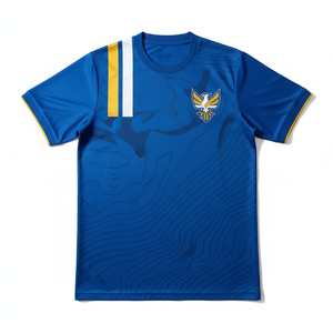 Conjuntos de Camisetas de Fútbol Personalizables con Estampado por Transferencia Térmica, Antibacterianas, de Malla, 100% Poliéster, de Secado Rápido, Corte Corto, OEM - Product Image 1