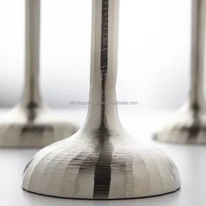 Silver <b>Tapered</b> <b>Candle</b> Stand Set for Home Decoration Wedding Planner Decorative <b>Candle</b> Holder for Event Styling Supply - Product Image 6