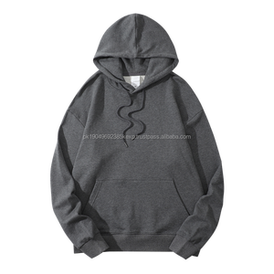 Sweat-shirts et hoodies pour hommes en coton 100% de qualité supérieure, coupe ample, poids lourd, impression personnalisée du logo, manches régulières, OEM - Product Image 6
