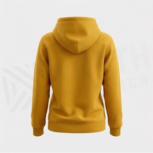 Sweat-shirt à capuche pour femme de qualité supérieure, en coton léger, vêtement décontracté, impression de logo personnalisée - Product Image 2