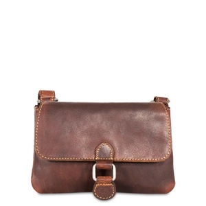 Elegante Bolso de Pecho de Cuero Vintage para Mujer, Bolso Bandolera Marrón, Bolso de Viaje Informal, Envío Rápido - Product Image 1